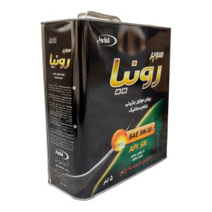 روغن سوپر رونیا 5w30 ایرانول مدل SN حجم 5 لیتر